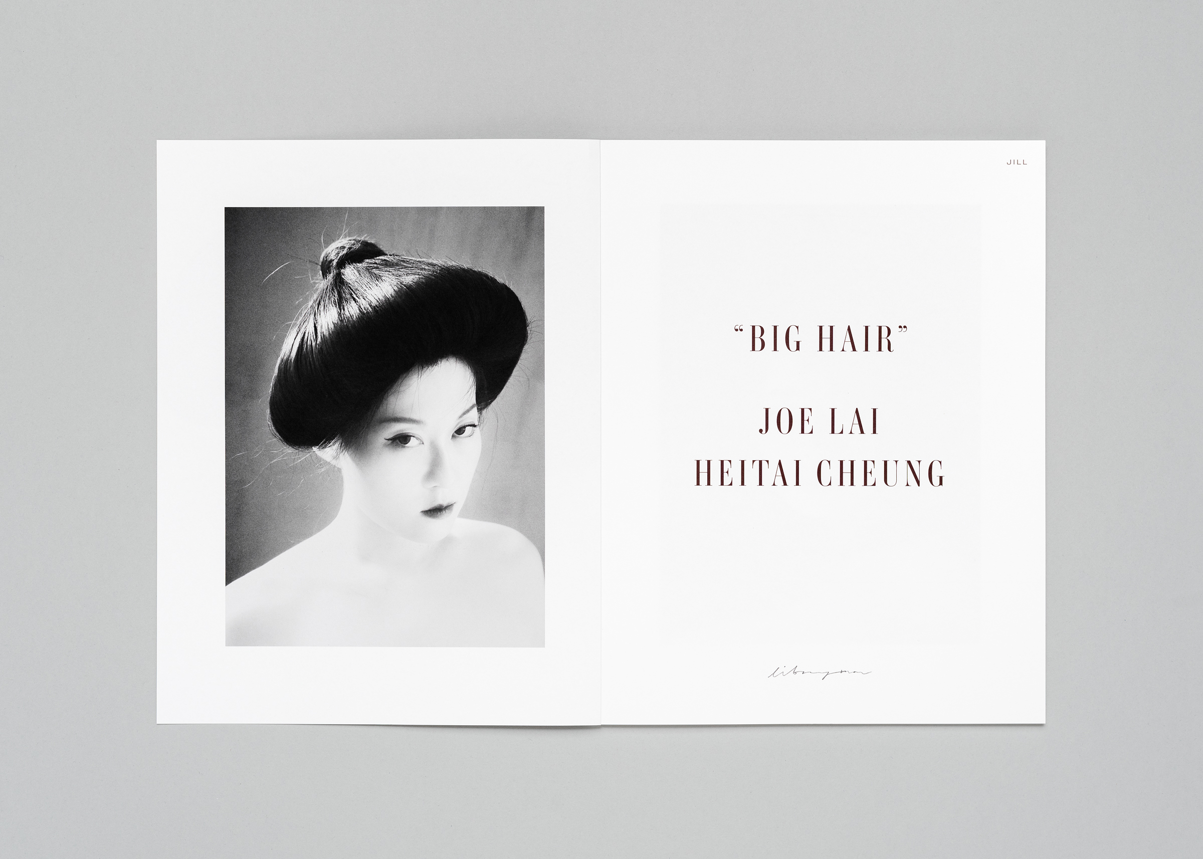 Joe Lai & Heitai Cheung — Big Hair — Book