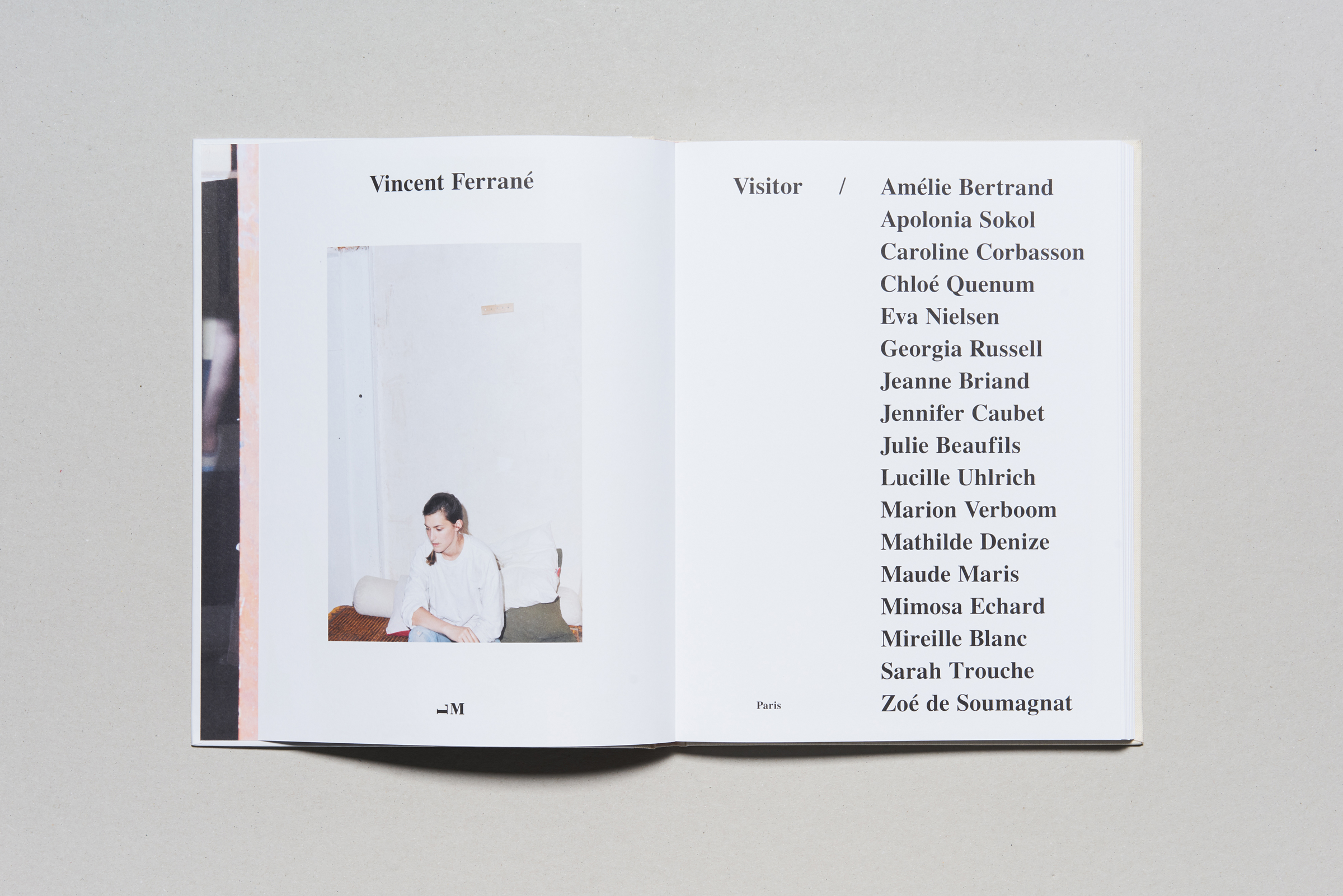 Vincent Ferrané — Visitor — Book